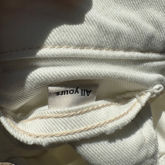 AYR White Ankle Jeans - Picture 6 of 6